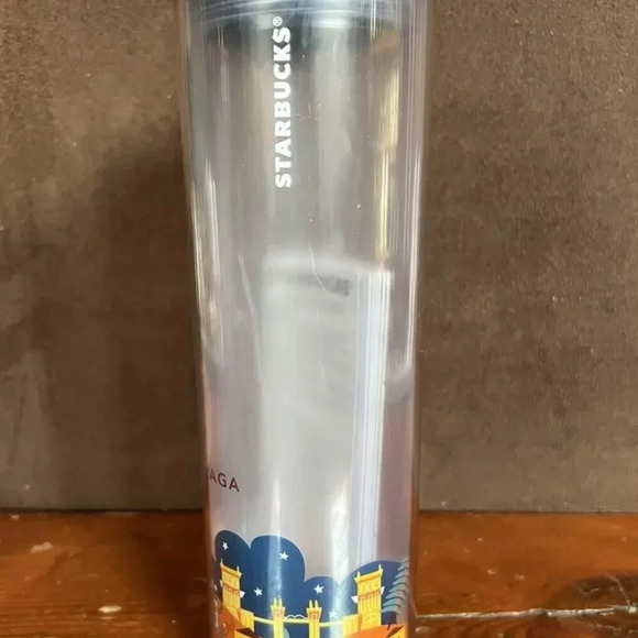 NEW Starbucks YAH You Are Here 16oz Cold Tumbler - MALAGA Spain - Picture 3 of 7